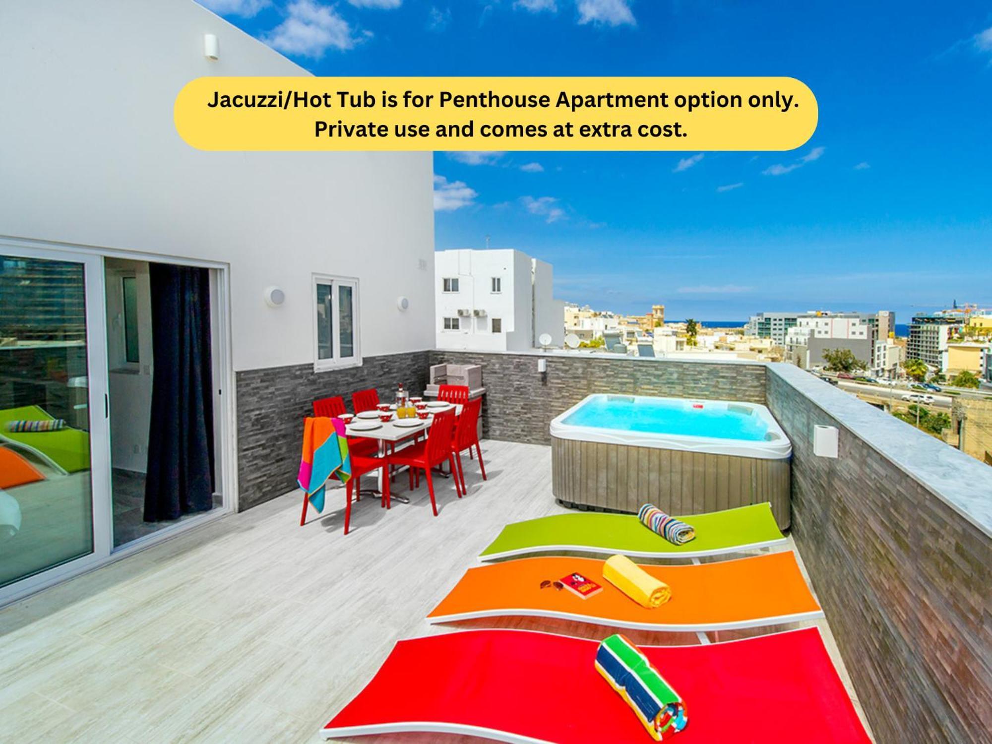 Bayside Apartments St. Julian's Exterior foto